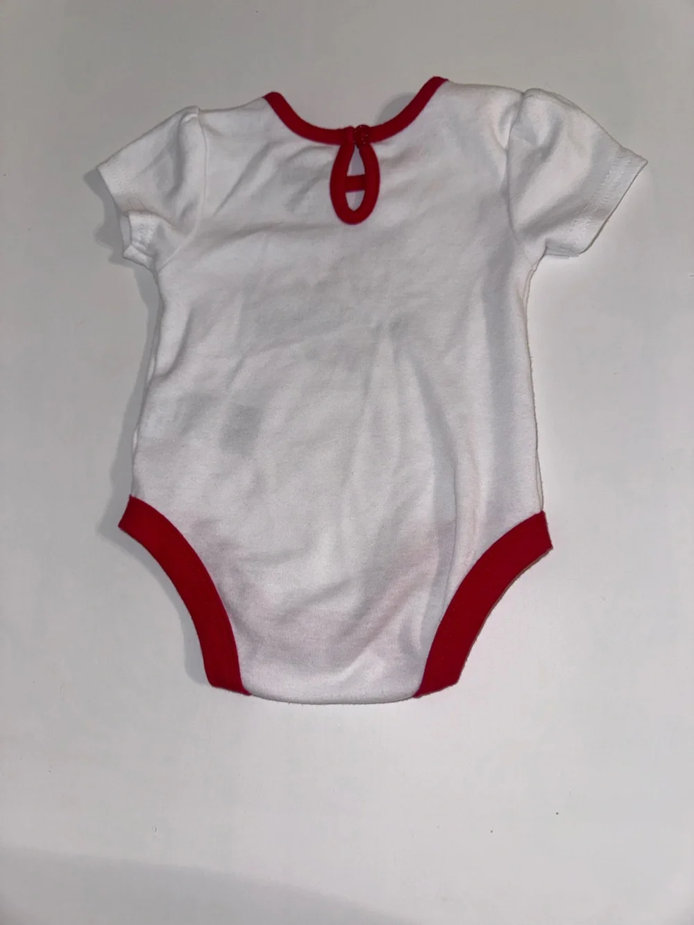 Baby Essentials Red, White & Navy Firecracker Tutu Dress with Bow Headband